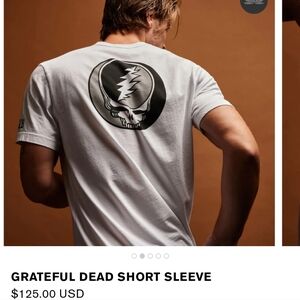 James Perse Grateful Dead white t shirt, SUPER SOFT Size 2